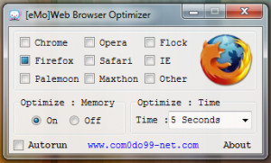 [eMo]Web Browser Optimizer  - náhled