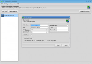 PC Remote Screenshot - náhled