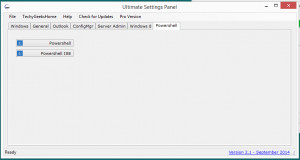Ultimate Settings Panel - náhled