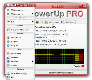 RAM PowerUp - náhled