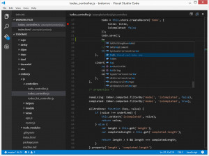 Visual Studio Code - náhled