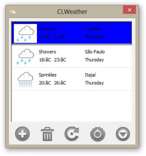 CLWeather - náhled