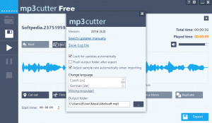 mp3cutter - náhled