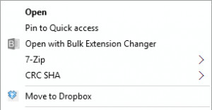 Bulk Extension Changer - náhled