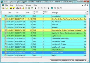 GamutLogViewer - náhled