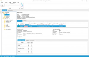 NTFS Permissions Auditor - náhled