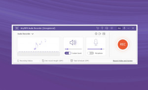 AnyMP4 Audio Recorder - náhled
