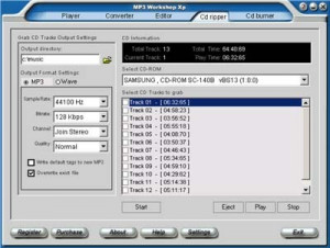 MP3 Workshop - náhled