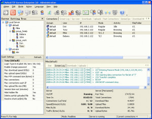 Nofeel FTP Server - náhled