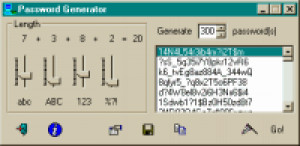 Password Generator - náhled