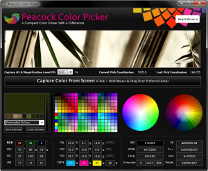 Peacock Color Picker - náhled