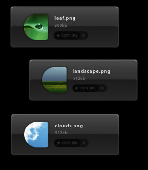 Localhostr Uploadr - náhled