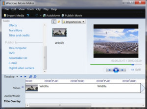 Windows Movie Maker Installer - náhled