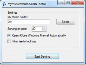 My Music At Home Personal Media Server - náhled