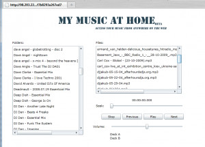 My Music At Home Personal Media Server - náhled