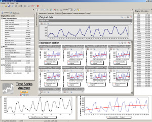 Time Series Analyzer - náhled