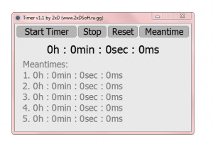 2xdsoft Timer - náhled