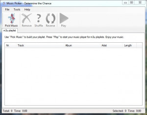 Music Picker - náhled