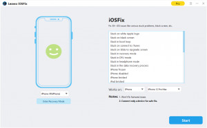iOSFix - náhled