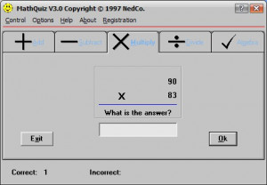 Mathquiz - náhled