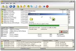 QuickTFTP Desktop - náhled