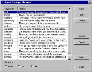 Speed Typing - náhled