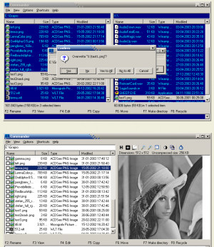 MeeSoft Commander - náhled