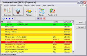 Company's Portal - náhled