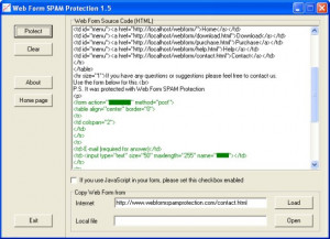 Web Form SPAM Protection - náhled