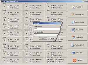 Disk Drive Administrator - náhled