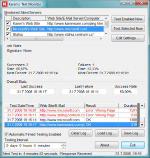 Karen's 'Net Monitor - náhled