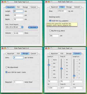 Fish Tank Tool - náhled