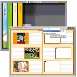 DigiBookShelf - náhled
