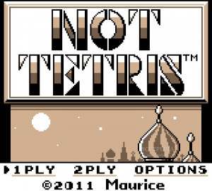 Not Tetris - náhled