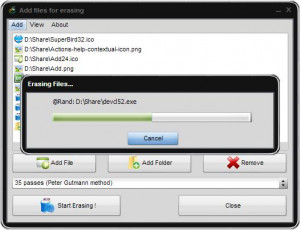 Soft4Boost Secure Eraser - náhled
