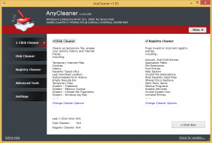 AnyCleaner - náhled