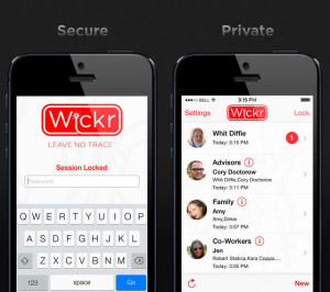 Wickr - náhled