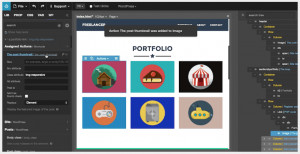 Pinegrow Web Designer - náhled