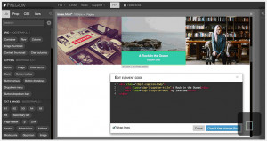 Pinegrow Web Designer - náhled