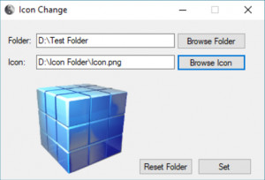 Change Icon - náhled