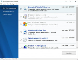 Auslogics Windows Slimmer - náhled