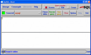 MySQLGUI - náhled