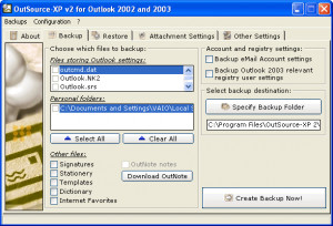 OutSource-XP - náhled