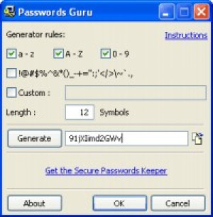 Password Guru - náhled