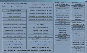 PDF Maker - náhled