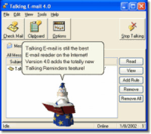 Talking E-mail - náhled