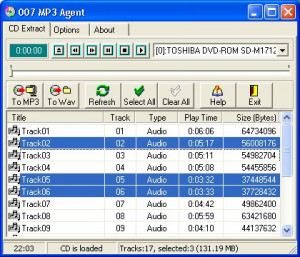007 MP3 Agent - náhled