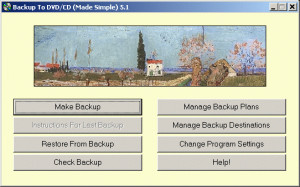 Backup Made Simple - náhled