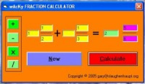 Fraction Calculator - náhled