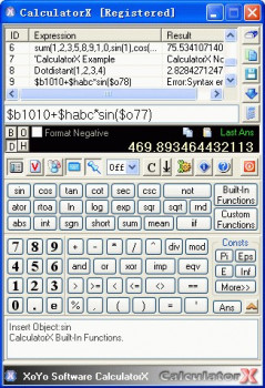 CalculatorX - náhled